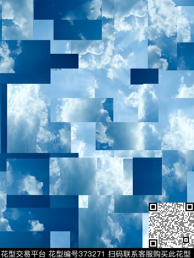 CalvinKlein抽象简约数码印花华亿平台下载（图片编号: 373271） - 瓦栏（Walan）