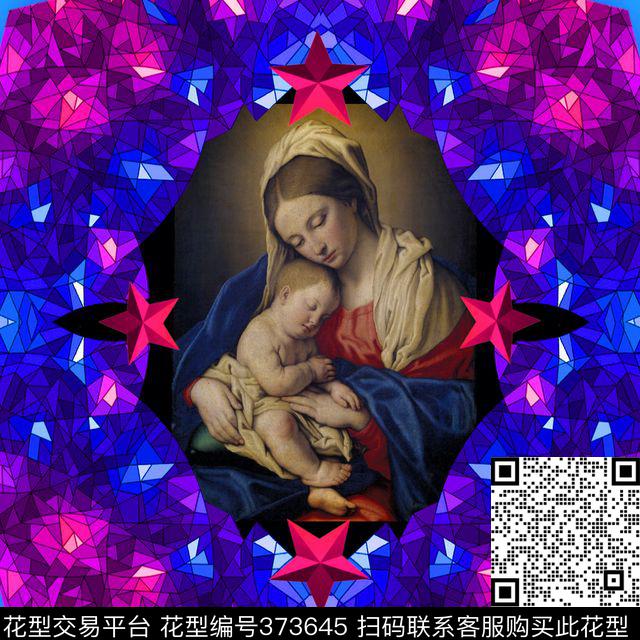 服装几何欧式传统印花华亿平台下载（图片编号: 373645） - 瓦栏（Walan）