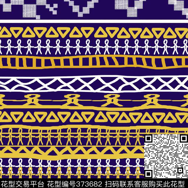 民族风民族图案传统印花华亿平台下载（图片编号: 373682） - 瓦栏（Walan）
