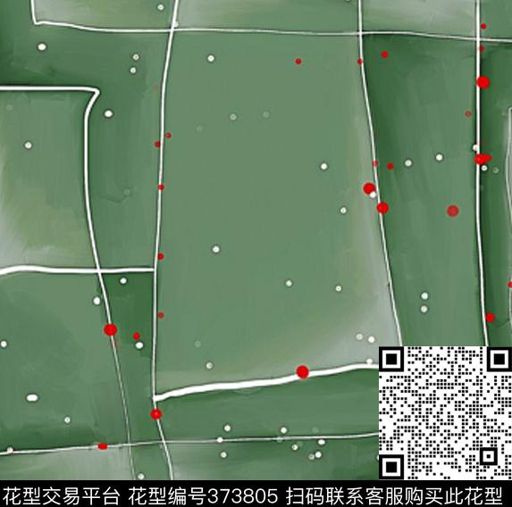 国风抽象原创数码印花华亿平台下载（图片编号: 373805） - 瓦栏（Walan）