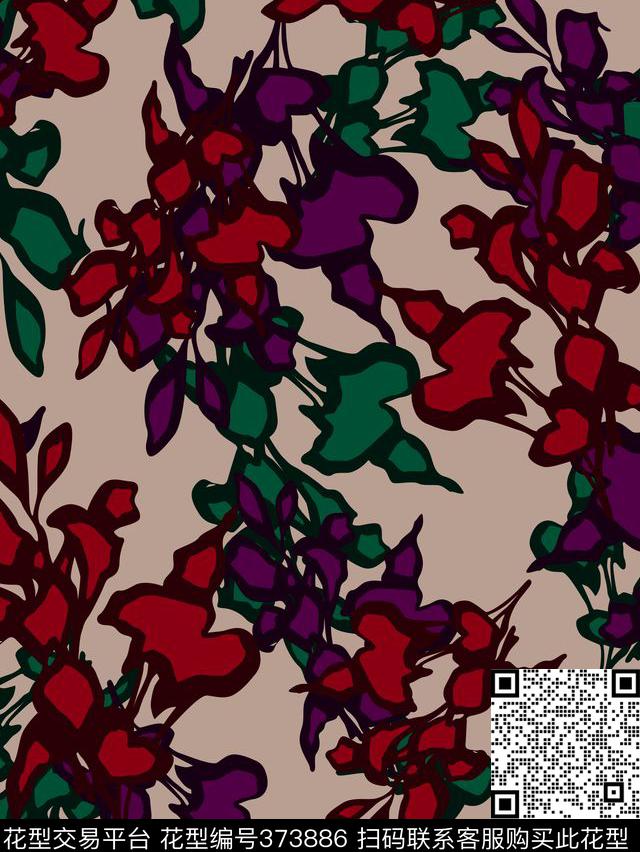 parda潮流春夏华亿平台传统印花华亿平台下载（图片编号: 373886） - 瓦栏（Walan）