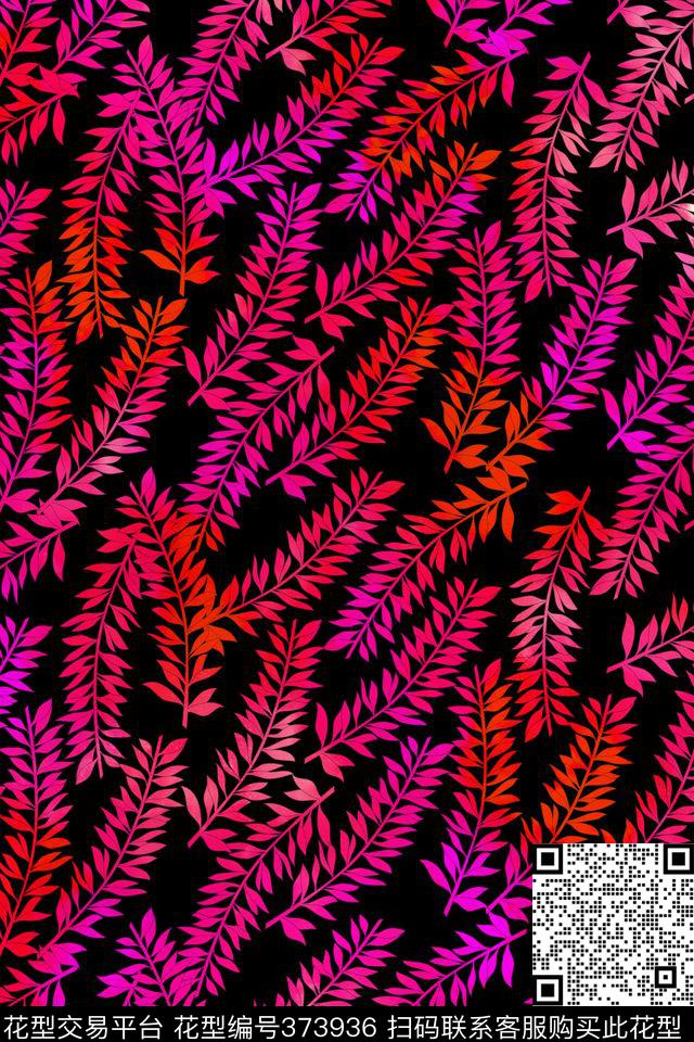 男装渐变热带华亿平台传统印花华亿平台下载（图片编号: 373936） - 瓦栏（Walan）