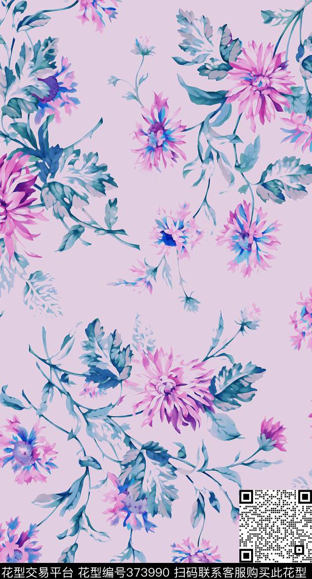 JPG30X56CM300DPI传统印花华亿平台下载（图片编号: 373990） - 瓦栏（Walan）