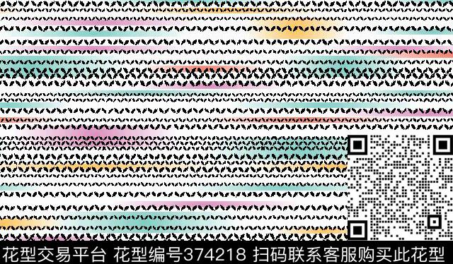 写意几何家纺传统印花华亿平台下载（图片编号: 374218） - 瓦栏（Walan）