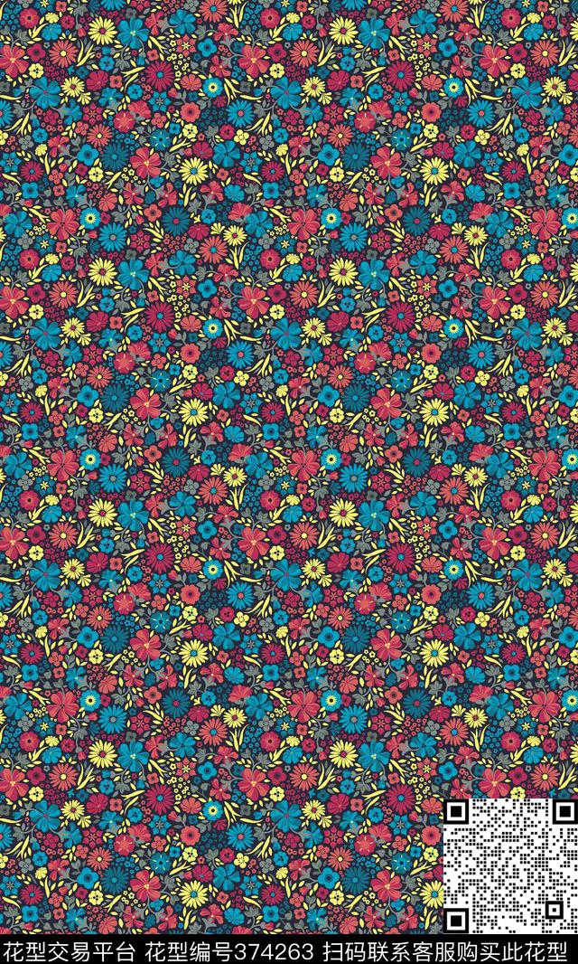 清新休闲传统印花华亿平台下载（图片编号: 374263） - 瓦栏（Walan）