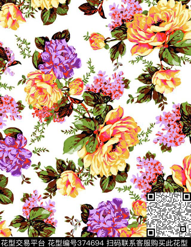 休闲传统印花华亿平台下载（图片编号: 374694） - 瓦栏（Walan）