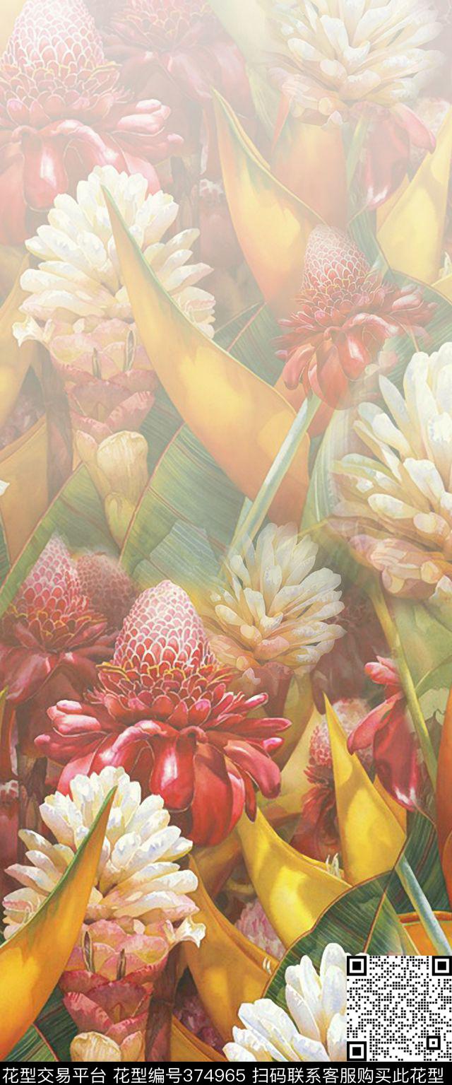 热带数码印花华亿平台下载（图片编号: 374965） - 瓦栏（Walan）