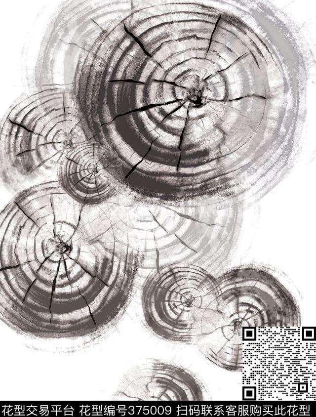 休闲清新数码印花华亿平台下载（图片编号: 375009） - 瓦栏（Walan）