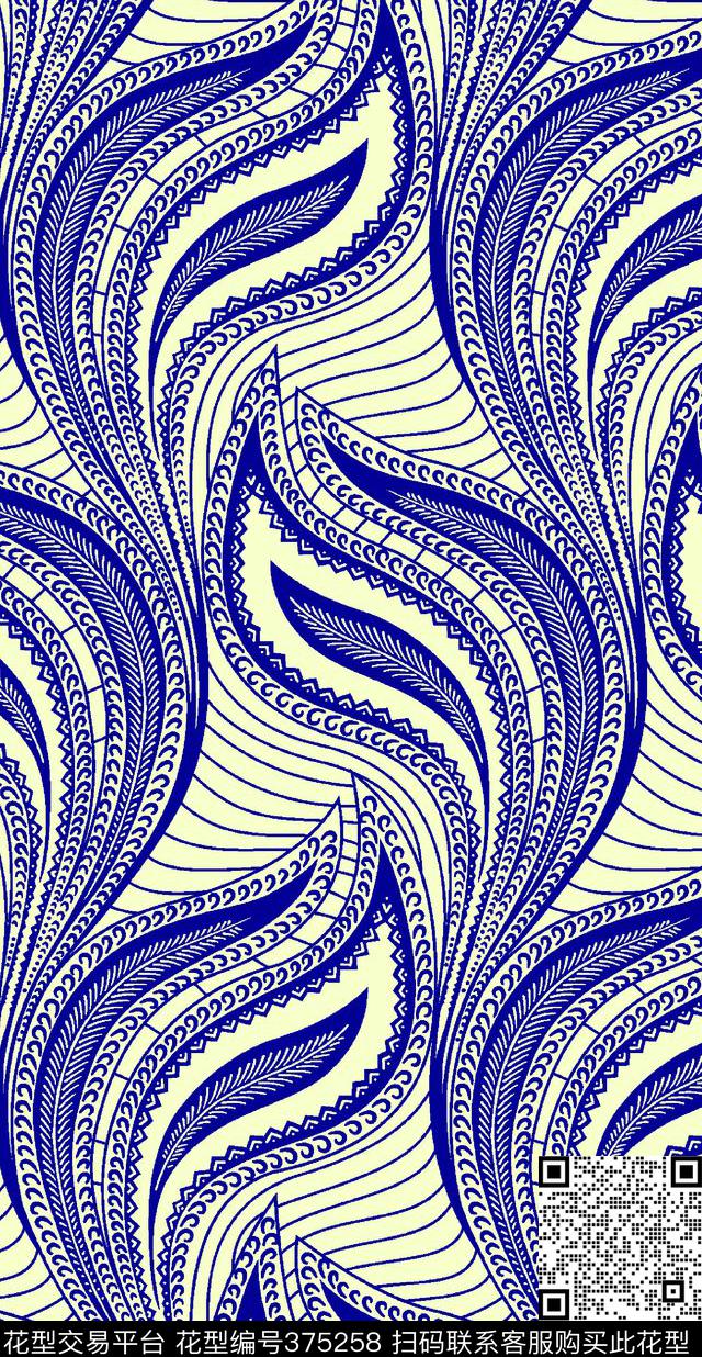 抽象几何2014-09传统印花华亿平台下载（图片编号: 375258） - 瓦栏（Walan）