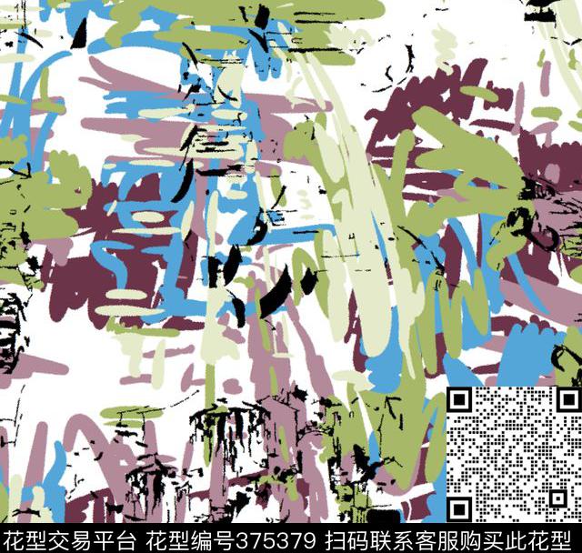 个性靓丽随意传统印花华亿平台下载（图片编号: 375379） - 瓦栏（Walan）