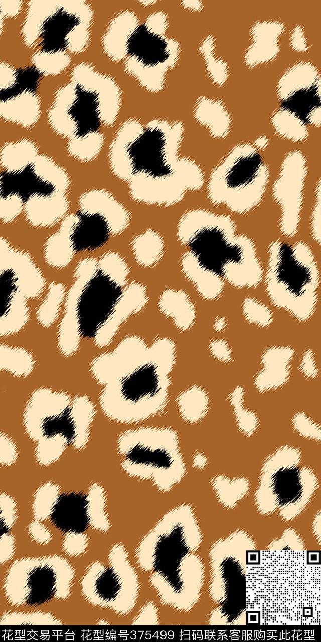 动物纹笔的感觉华亿平台传统印花华亿平台下载（图片编号: 375499） - 瓦栏（Walan）