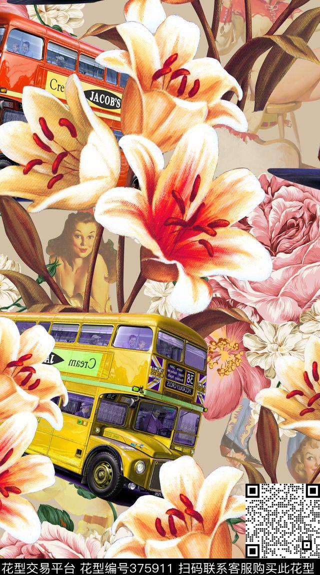 大华亿平台服装家纺数码印花华亿平台下载（图片编号: 375911） - 瓦栏（Walan）