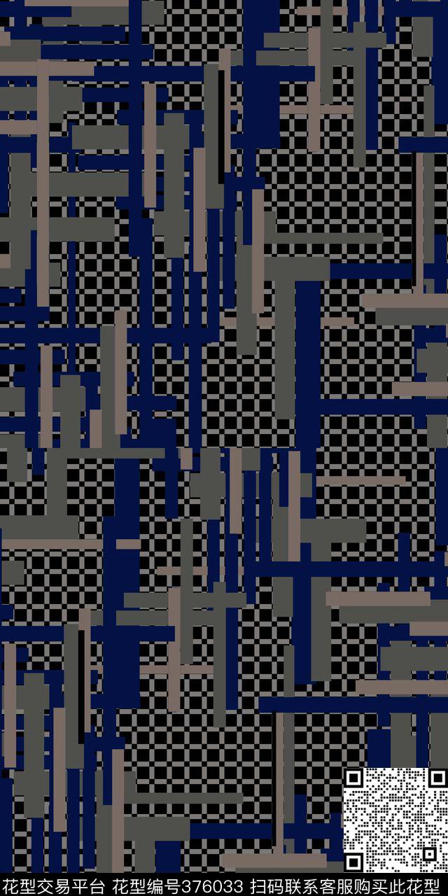 沉稳几何传统印花华亿平台下载（图片编号: 376033） - 瓦栏（Walan）