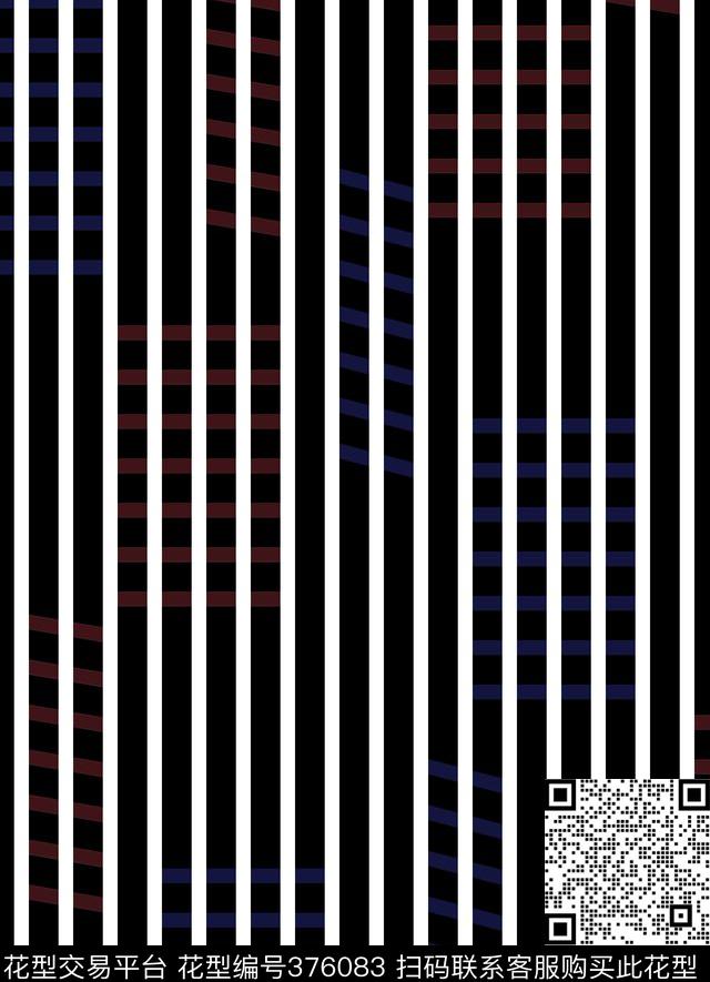 男装线条线条拼贴男装印花集锦传统印花华亿平台下载（图片编号: 376083） - 瓦栏（Walan）