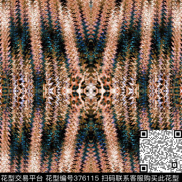 动物纹理波浪纹传统印花华亿平台下载（图片编号: 376115） - 瓦栏（Walan）