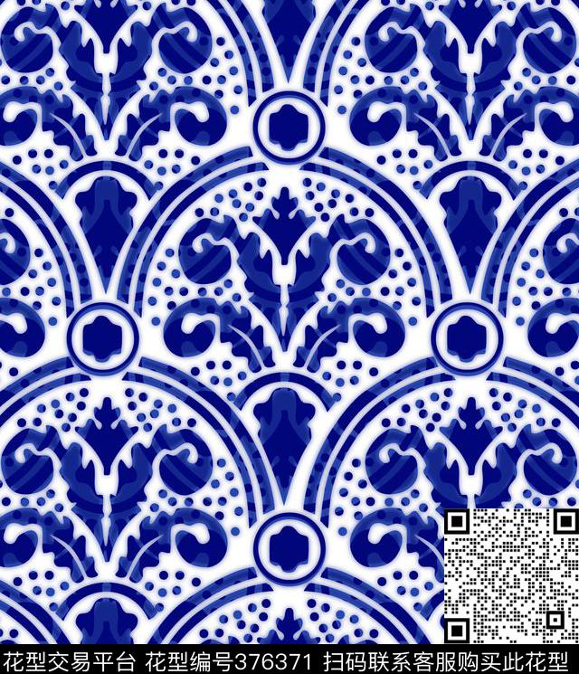 民族瓷器青花传统印花华亿平台下载（图片编号: 376371） - 瓦栏（Walan）