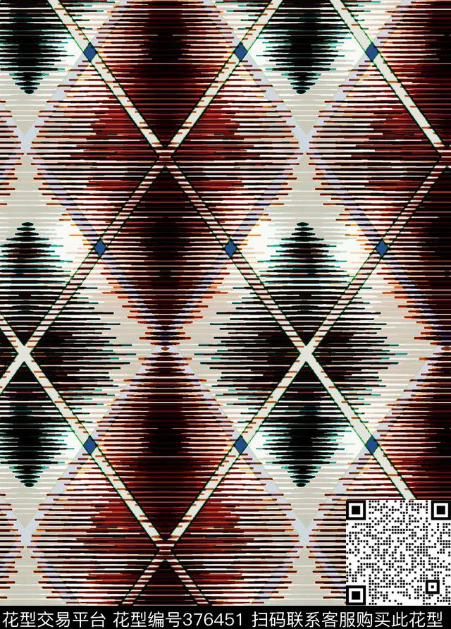 几何传统印花华亿平台下载（图片编号: 376451） - 瓦栏（Walan）