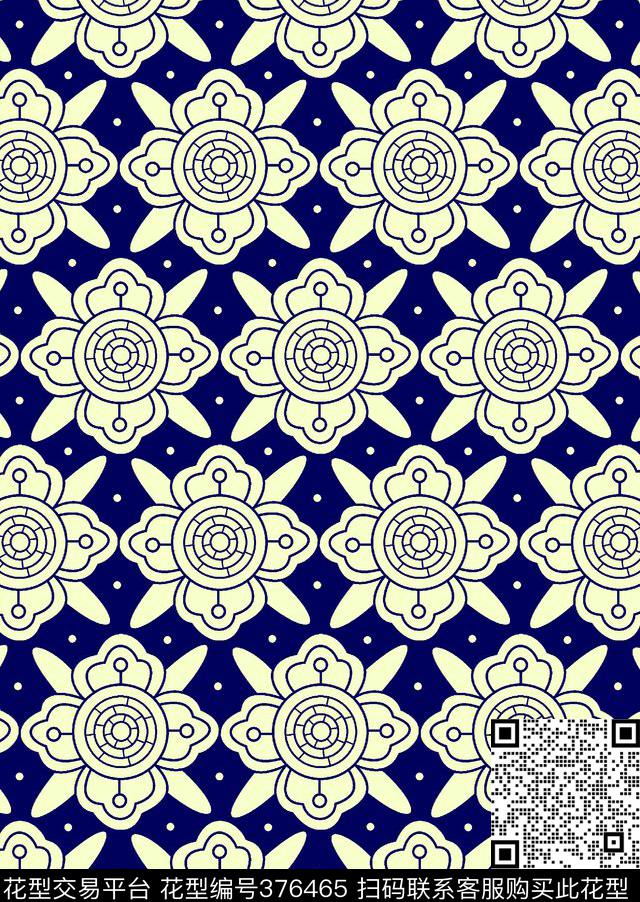 单色2014-09传统印花华亿平台下载（图片编号: 376465） - 瓦栏（Walan）