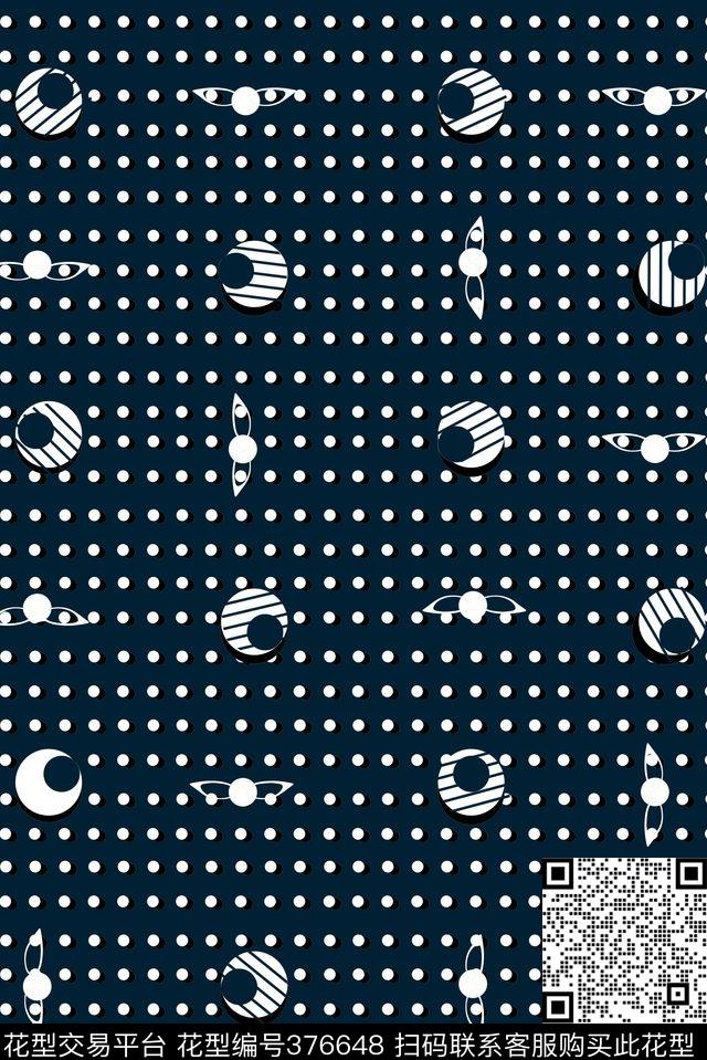 商务休闲波点几何传统印花华亿平台下载（图片编号: 376648） - 瓦栏（Walan）