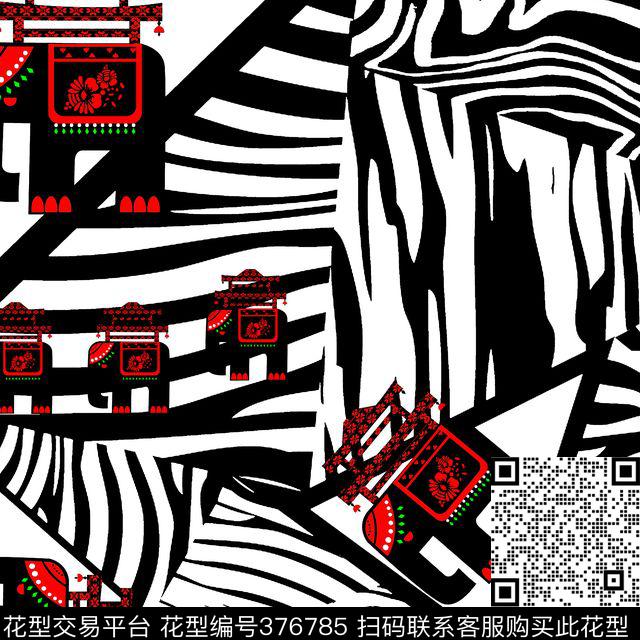 抱枕豹纹动物传统印花华亿平台下载（图片编号: 376785） - 瓦栏（Walan）