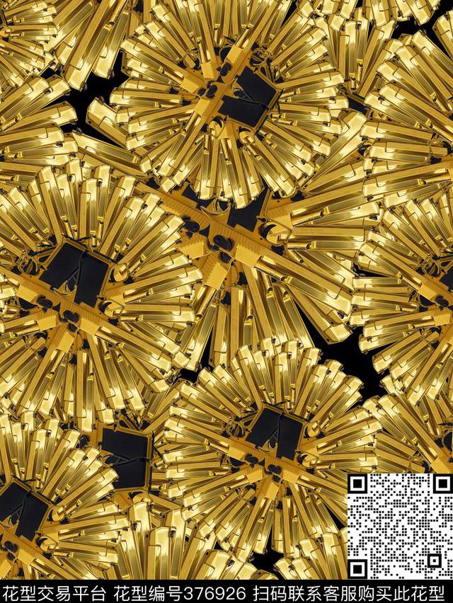 潮流复古男装华亿平台数码印花华亿平台下载（图片编号: 376926） - 瓦栏（Walan）