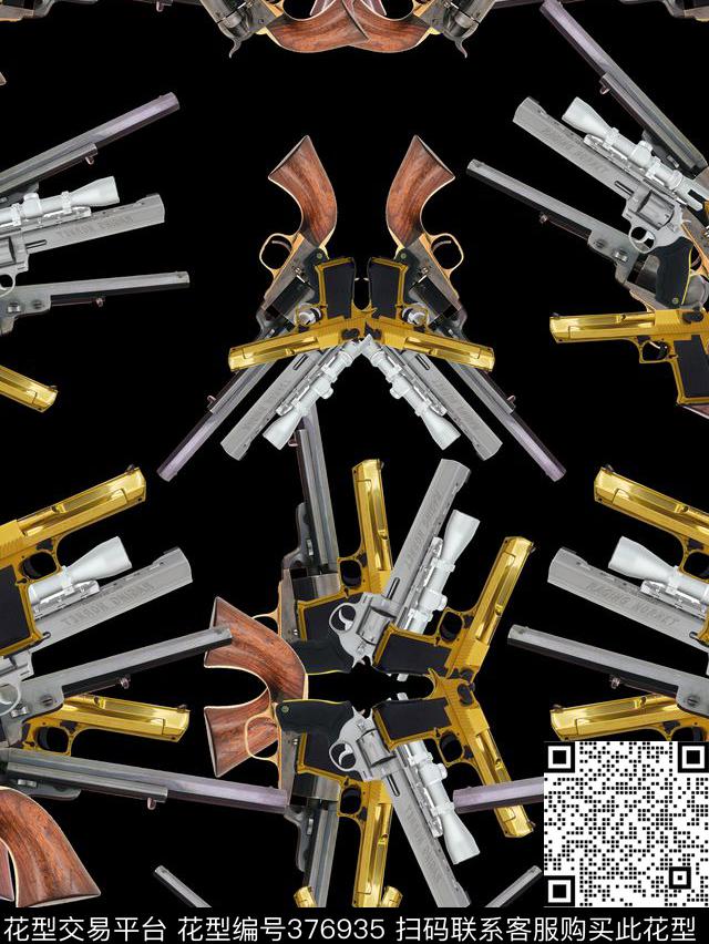 潮流复古男装华亿平台数码印花华亿平台下载（图片编号: 376935） - 瓦栏（Walan）