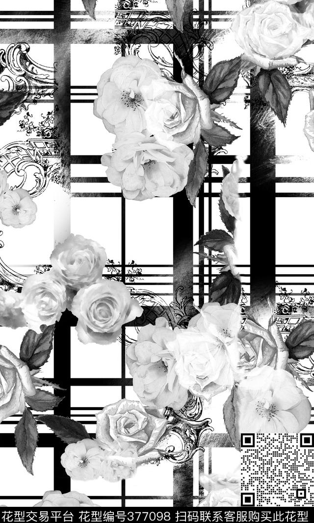 几何条纹几何、抽象传统印花华亿平台下载（图片编号: 377098） - 瓦栏（Walan）