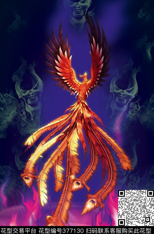 山水画中国风工笔画数码印花华亿平台下载（图片编号: 377130） - 瓦栏（Walan）