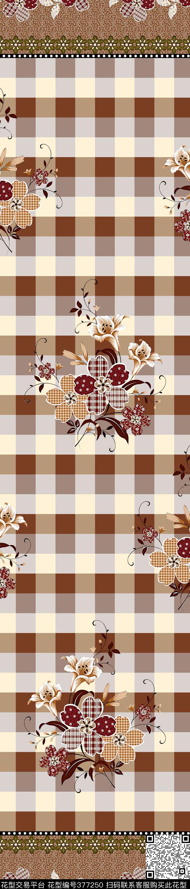 窗帘家纺传统印花华亿平台下载（图片编号: 377250） - 瓦栏（Walan）