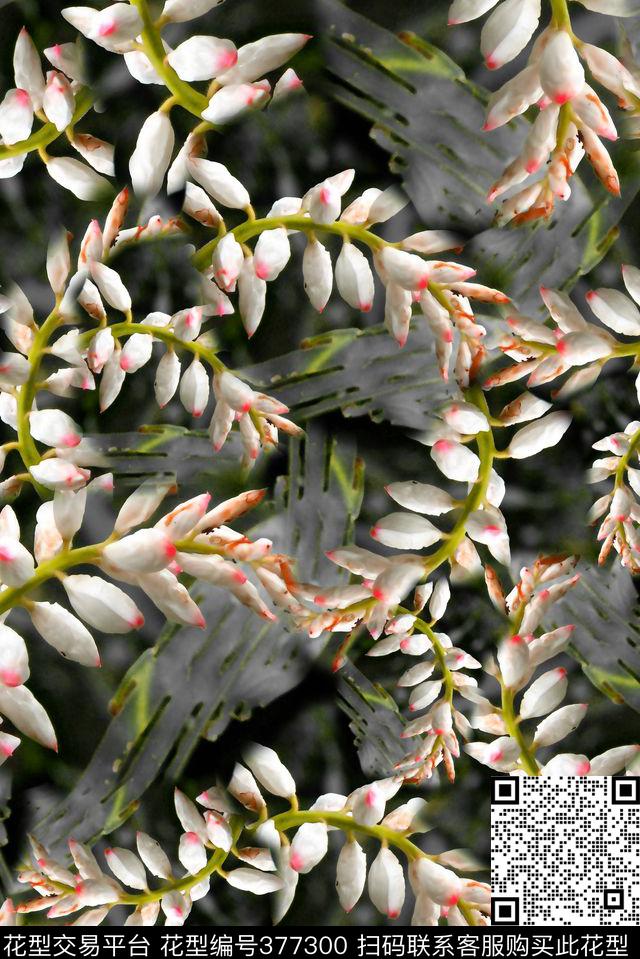 写实花卉花朵数码印花华亿平台下载（图片编号: 377300） - 瓦栏（Walan）