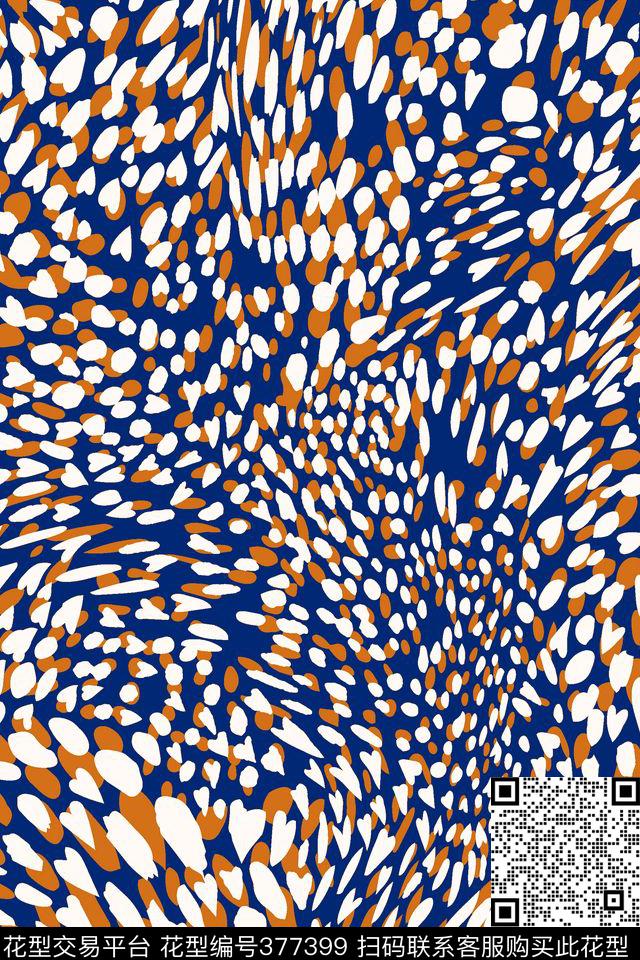 豹纹心形圆点传统印花华亿平台下载（图片编号: 377399） - 瓦栏（Walan）