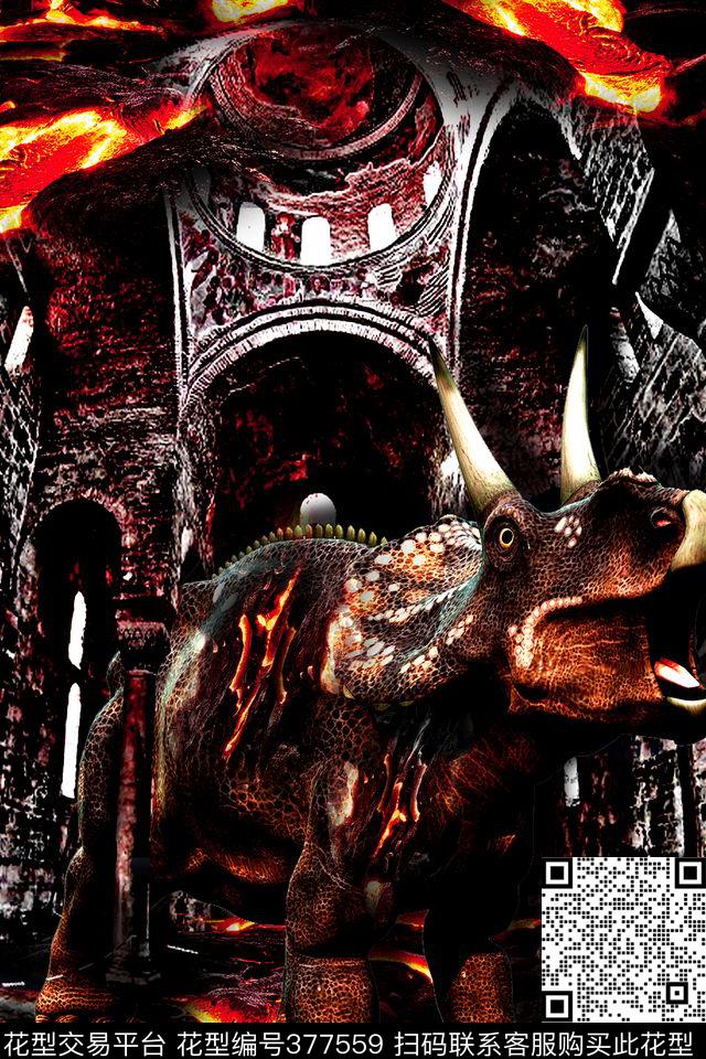 动物建筑物数码印花华亿平台下载（图片编号: 377559） - 瓦栏（Walan）