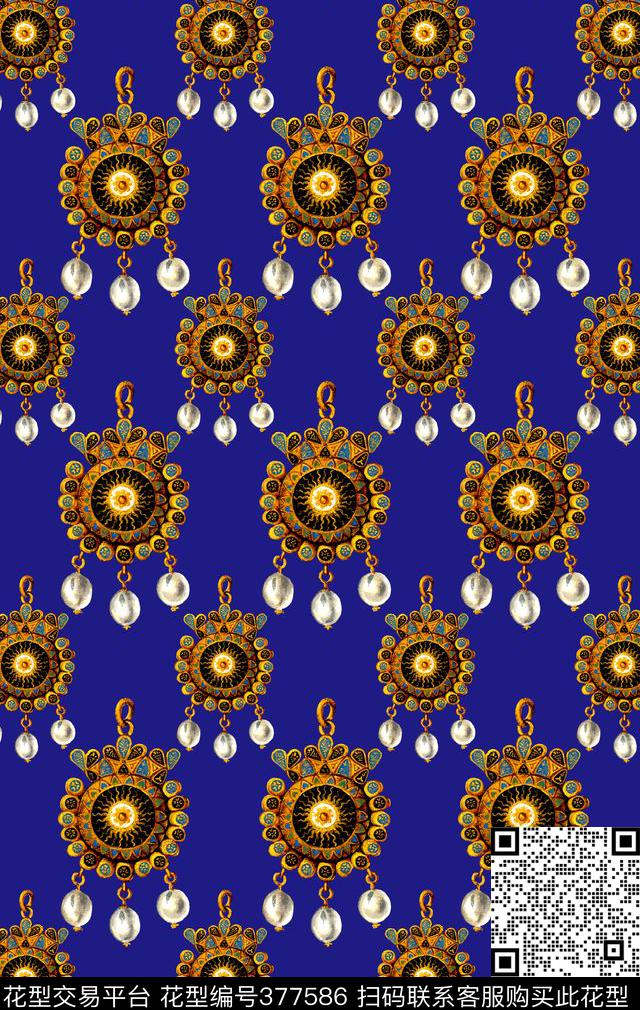 珠宝数码印花华亿平台下载（图片编号: 377586） - 瓦栏（Walan）