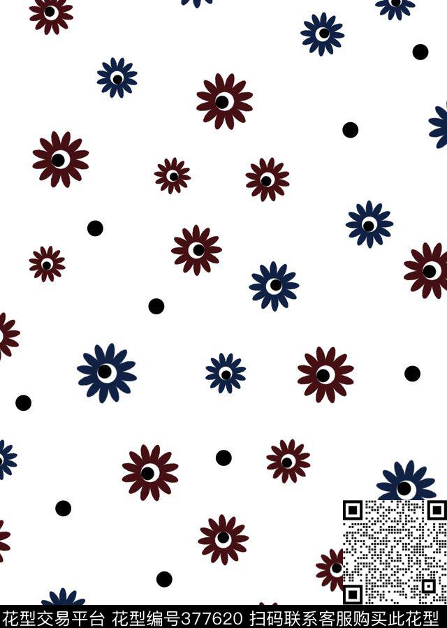 男装花卉适量花卉男装印花集锦传统印花华亿平台下载（图片编号: 377620） - 瓦栏（Walan）