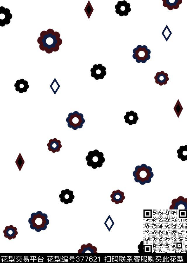 男装花卉适量花卉男装印花集锦传统印花华亿平台下载（图片编号: 377621） - 瓦栏（Walan）