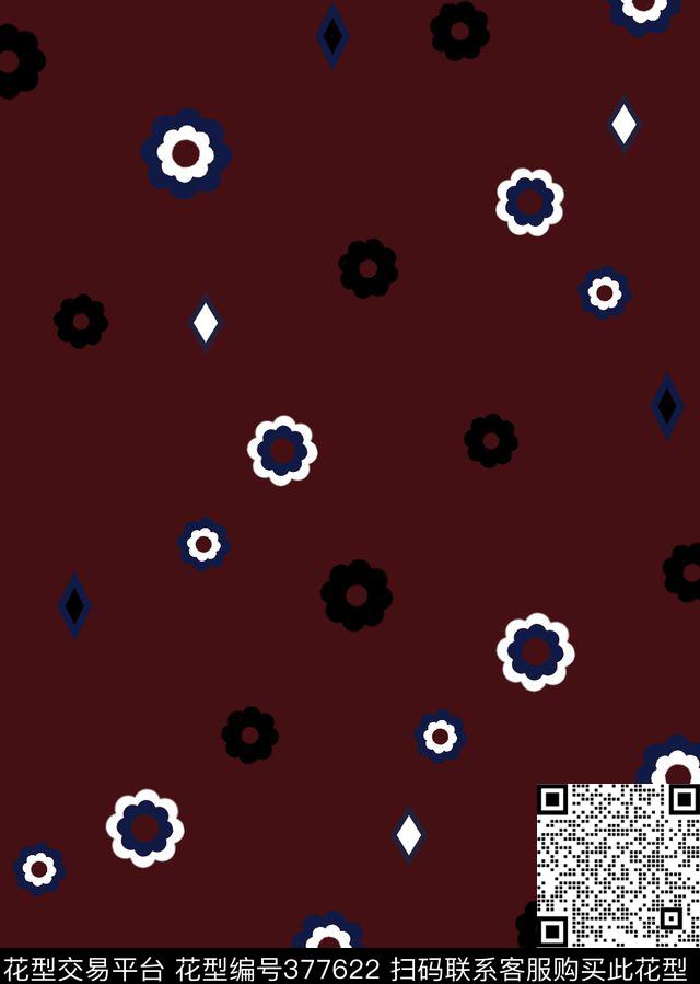 男装花卉适量花卉男装印花集锦传统印花华亿平台下载（图片编号: 377622） - 瓦栏（Walan）