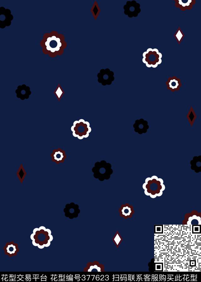 男装花卉适量花卉男装印花集锦传统印花华亿平台下载（图片编号: 377623） - 瓦栏（Walan）