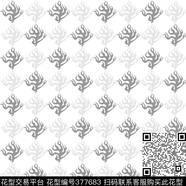 灰色传统印花华亿平台下载（图片编号: 377683） - 瓦栏（Walan）