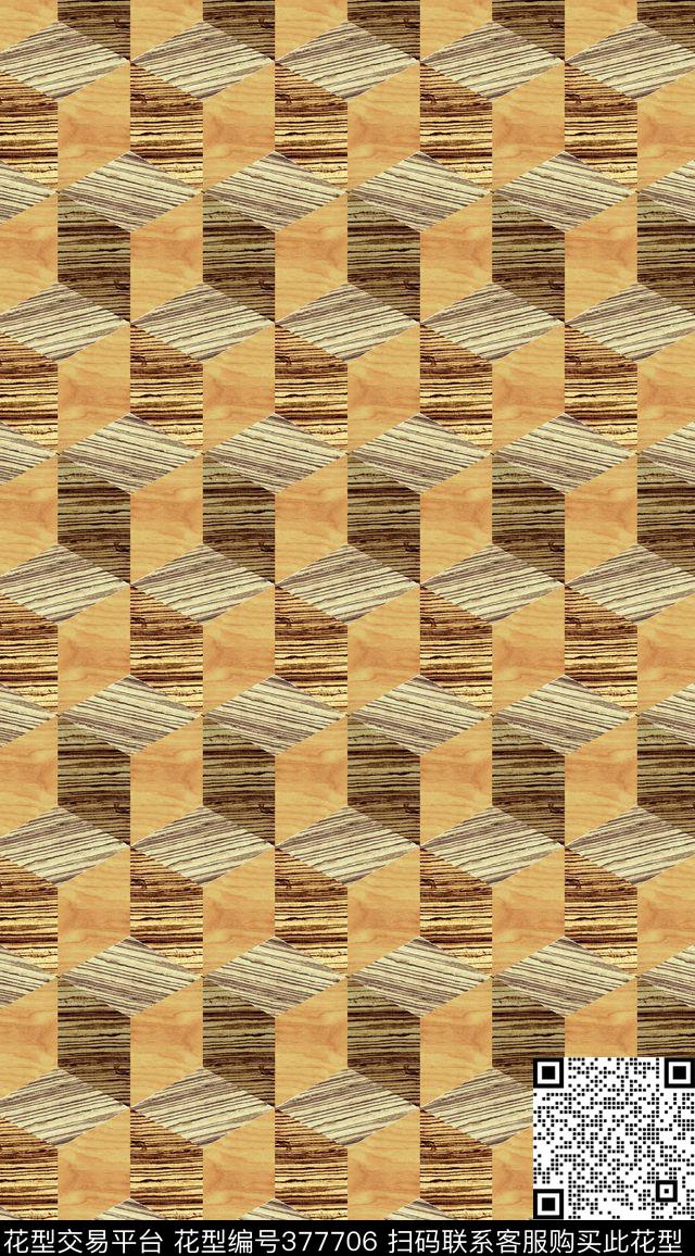 几何纹理华亿平台数码印花华亿平台下载（图片编号: 377706） - 瓦栏（Walan）