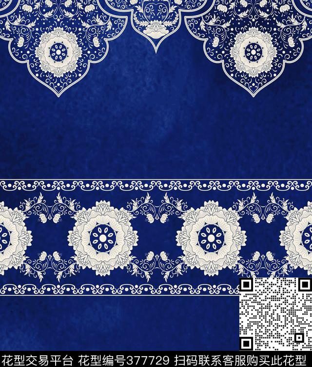 大牌定位青花瓷传统印花华亿平台下载（图片编号: 377729） - 瓦栏（Walan）