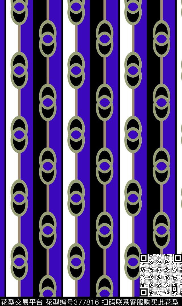 优雅抽象传统印花华亿平台下载（图片编号: 377816） - 瓦栏（Walan）