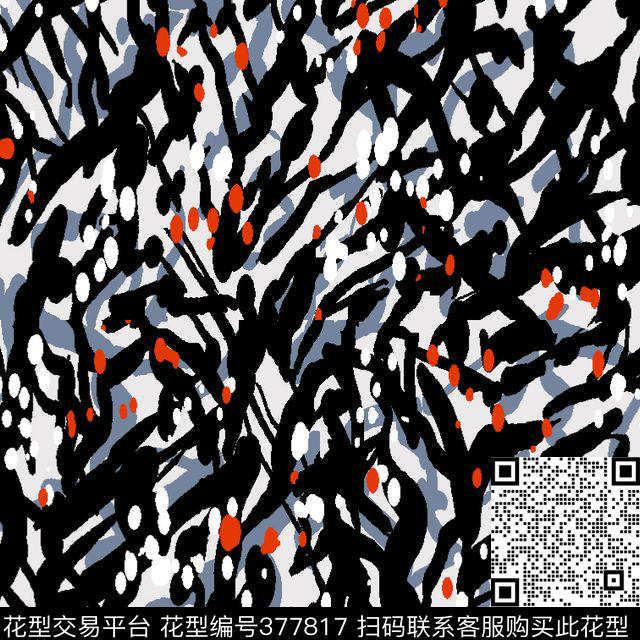 个性抽象传统印花华亿平台下载（图片编号: 377817） - 瓦栏（Walan）