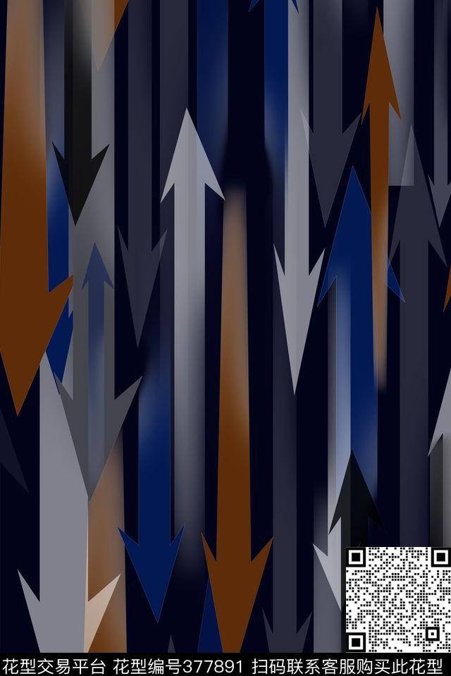 休闲抽象箭头传统印花华亿平台下载（图片编号: 377891） - 瓦栏（Walan）