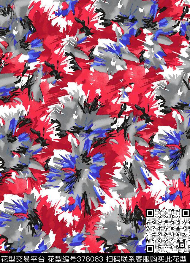 民族风手绘艺术传统印花华亿平台下载（图片编号: 378063） - 瓦栏（Walan）