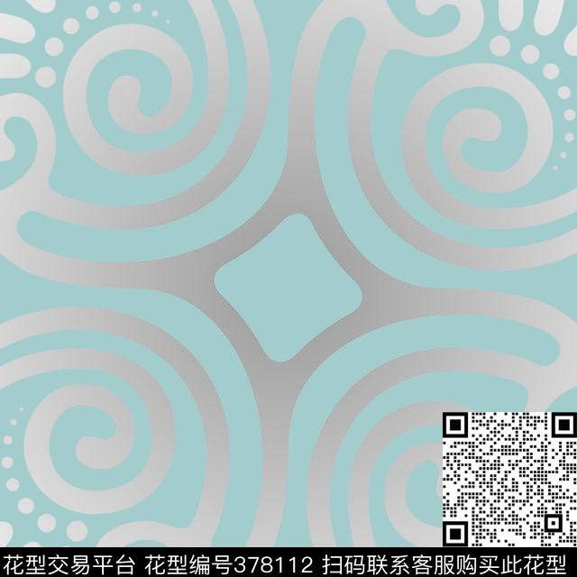 简洁化石海螺传统印花华亿平台下载（图片编号: 378112） - 瓦栏（Walan）