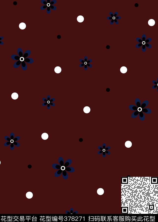 男装几何圆点花卉男装印花集锦传统印花华亿平台下载（图片编号: 378271） - 瓦栏（Walan）
