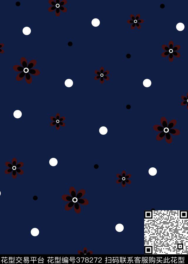 男装几何圆点花卉男装印花集锦传统印花华亿平台下载（图片编号: 378272） - 瓦栏（Walan）