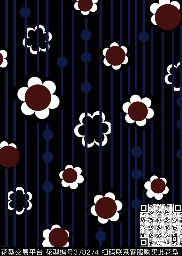 男装线条花卉线条花卉男装印花集锦传统印花华亿平台下载（图片编号: 378274） - 瓦栏（Walan）