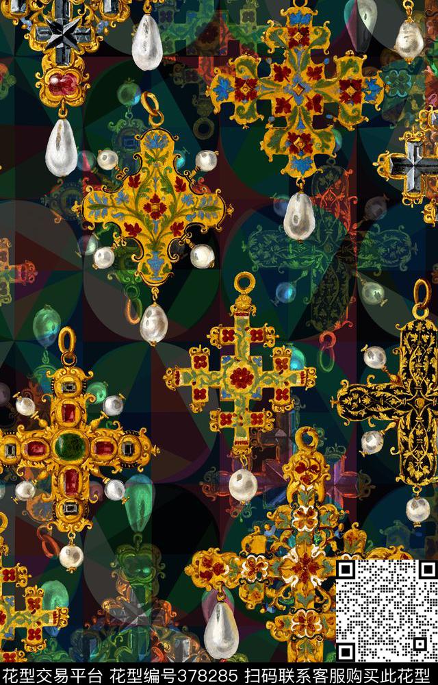 珠宝数码印花华亿平台下载（图片编号: 378285） - 瓦栏（Walan）