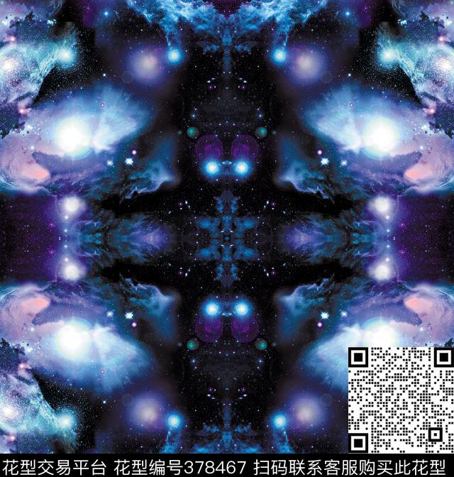 黑色星空数码印花华亿平台下载（图片编号: 378467） - 瓦栏（Walan）